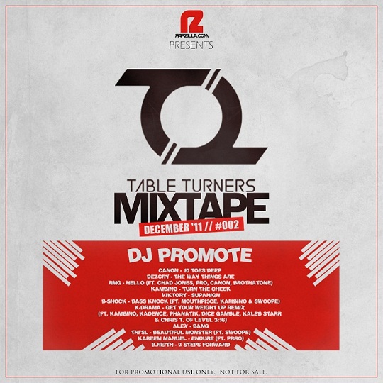 Rapzilla.com Presents: TableTurners Mixtape #002
