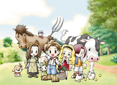 Harvest Moon  Back to Nature   Town Theme