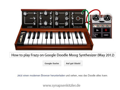 Moog Synthesizer Google Link