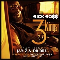 Listen to a new hiphop song 3 Kings (ft. Dr. Dre  - Rick Ross