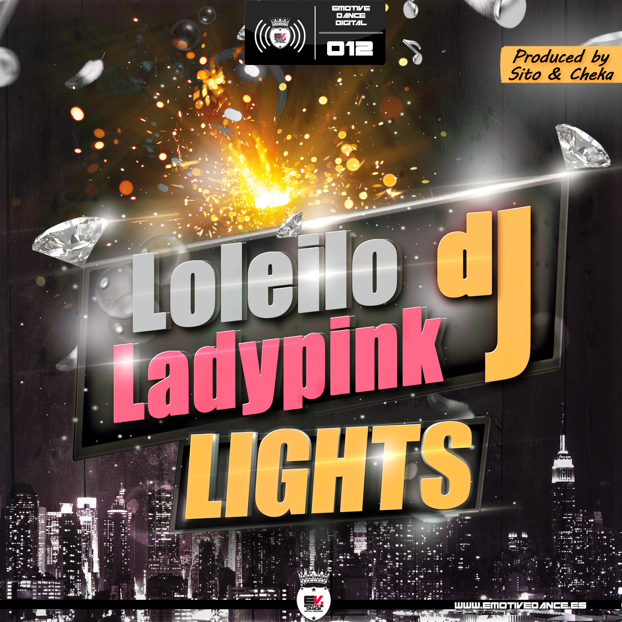 [EDD012] Loleilo Dj & Ladypink Dj - Lights Artworks-000042608447-ns5m20-original