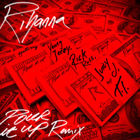 Listen to a new hiphop song Pour It Up (Remix) - Rihanna (ft. Young Jeezy, Rick Ross, Juicy J, and TI)