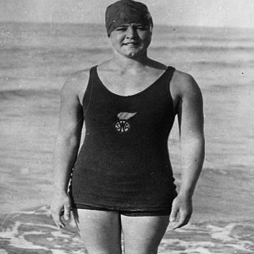 biography caroline gertrude ederle American swimmer the first adult female to swim across the english channel born in new york city ederle began swimming as a immature kid and started viing as a adolescent. biography caroline gertrude ederle American swimmer the first adult female to swim across the english channel born in new york city ederle began swimming as a immature kid and started viing as a adolescent.