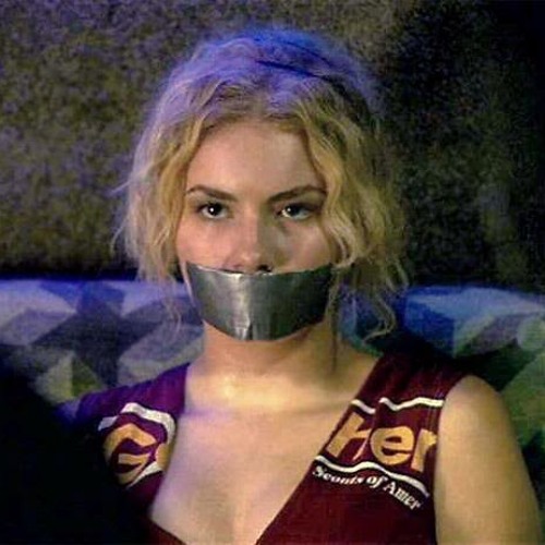 Duct tape gagged photos