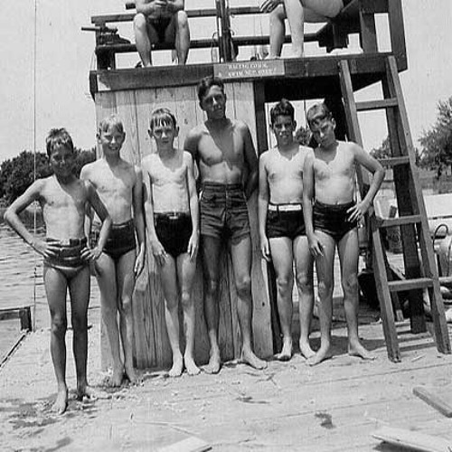 1950s Vintage Nude Boys