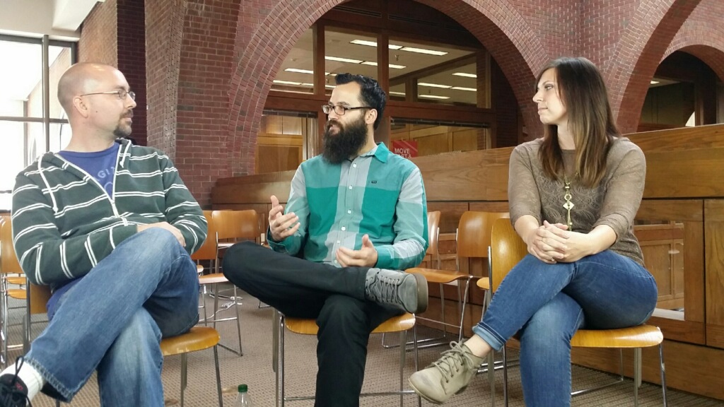 Ep. 13 Michael Paladino, Eric and Krista Hinson on storytelling