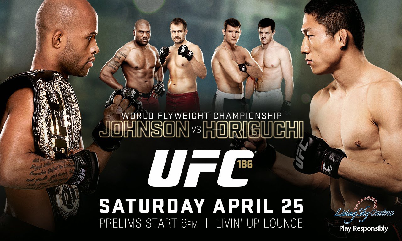 UFC 186 - Interviews: GSP, Rampage, Bisping, Mighty Mouse, Horiguchi