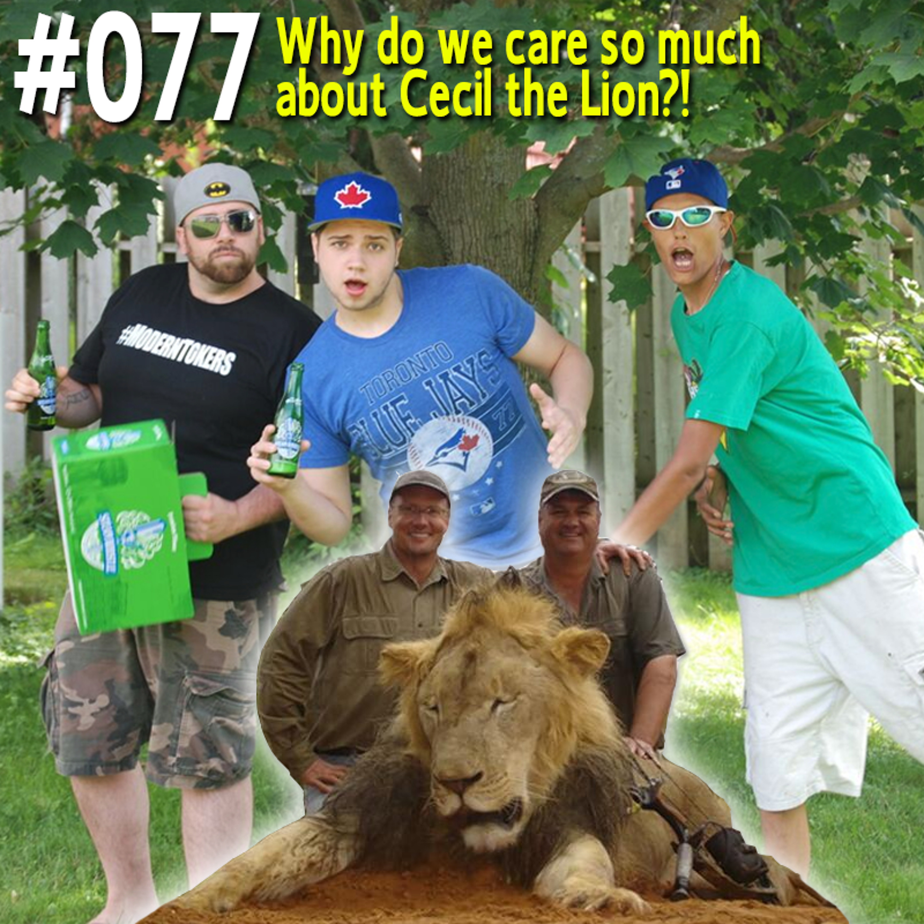#077:  Why do we care so much about Cecil the Lion?!