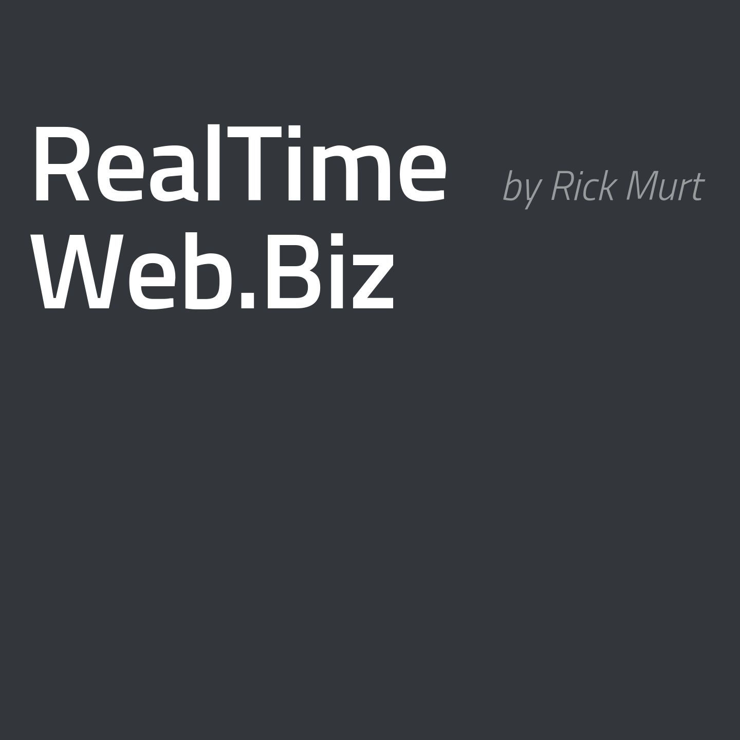 #1 - Starting a New Web Biz