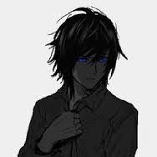 Black haired anime boy Black haired anime boy