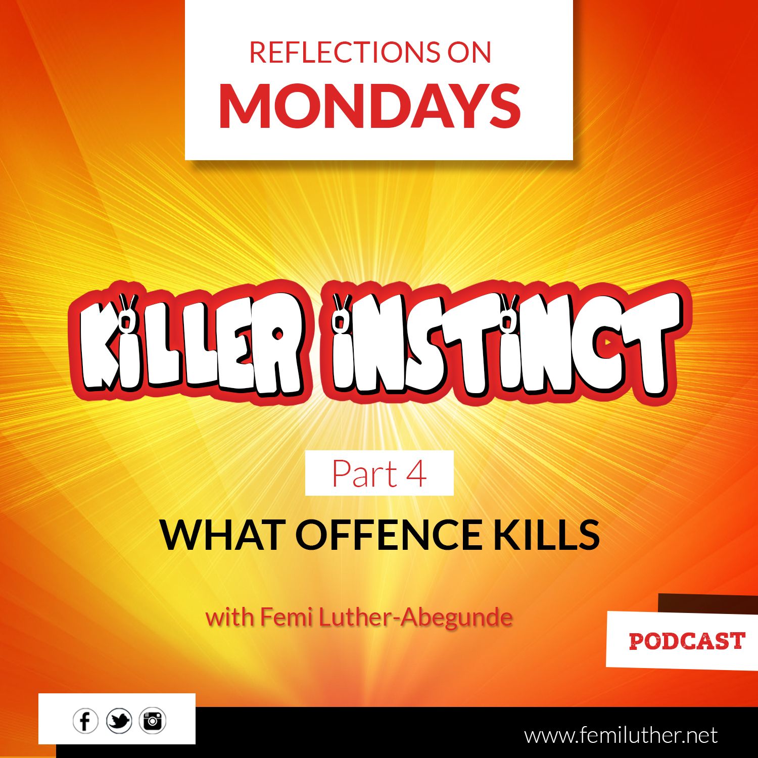 What Offence Kills