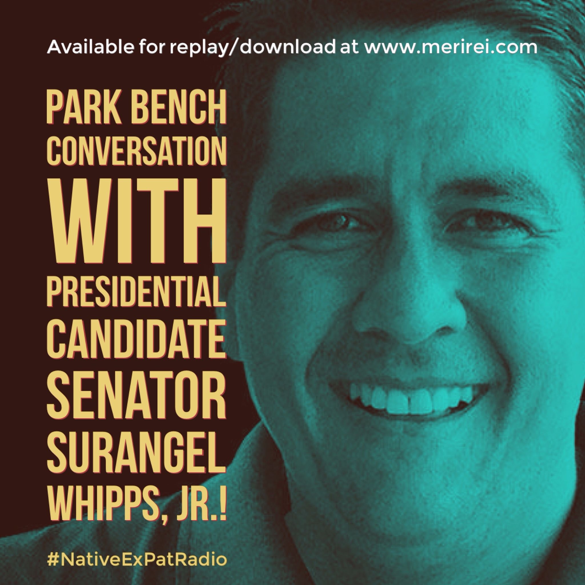 Park Bench Conversation with Senator Surangel Whipps, Jr.