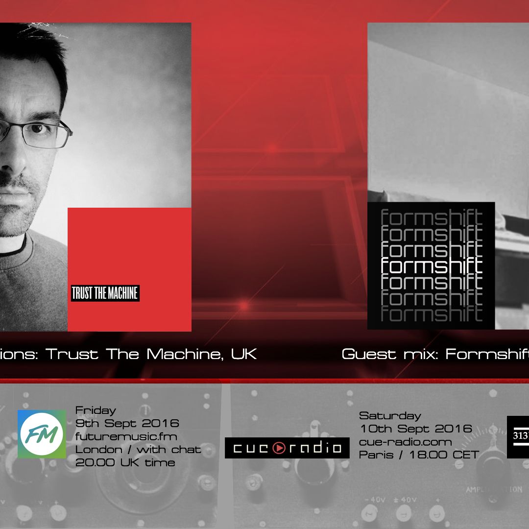 Trust The Machine Interview & Formshift guest mix on Bass Agenda 137