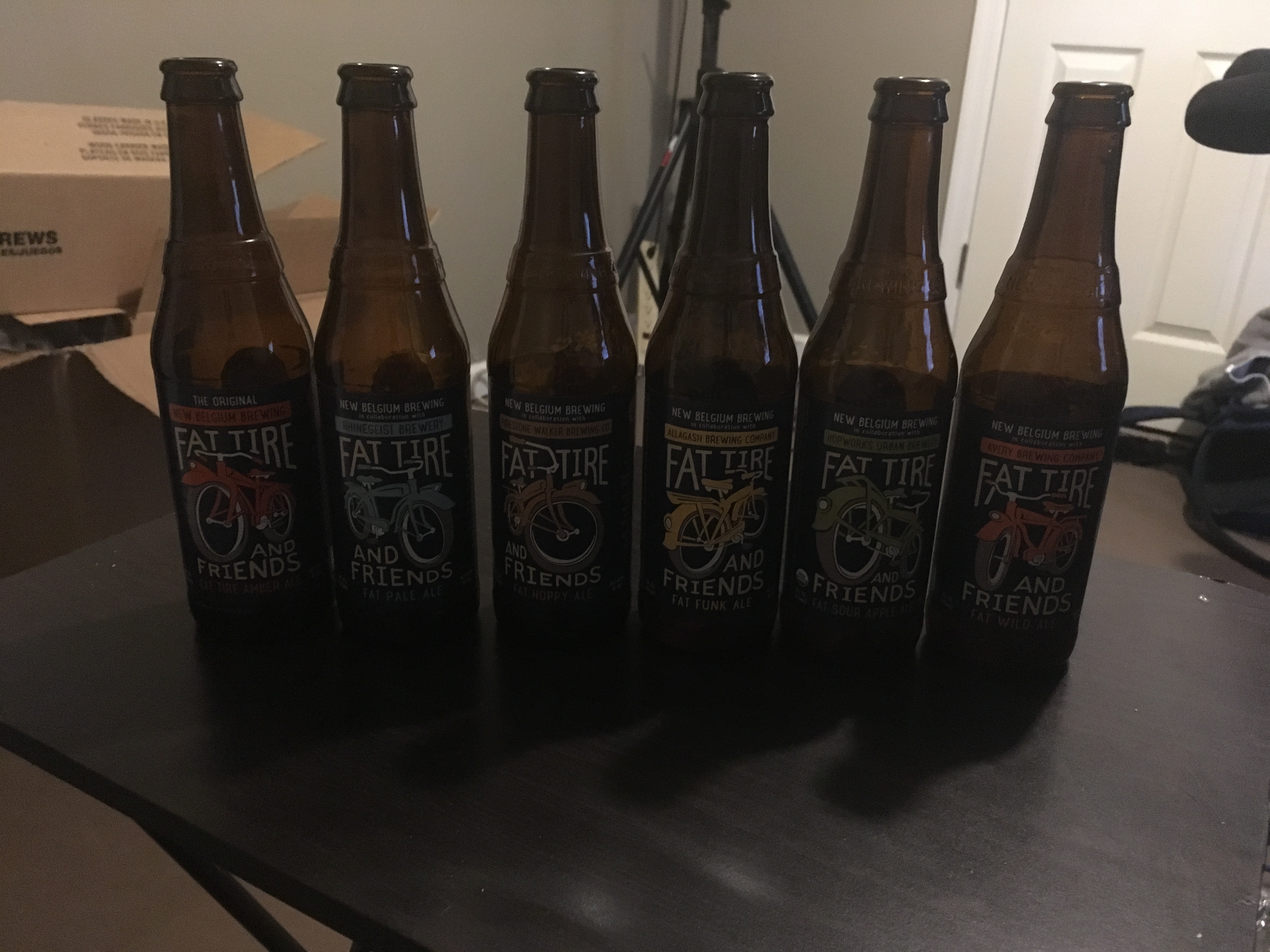 Fat Tire And Alot Of Friends