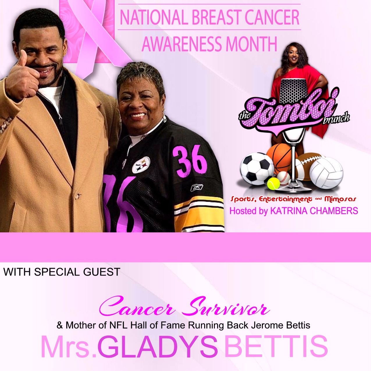 Mrs. Bettis - Hall of Fame Mom and Breast Cancer SURVIVOR