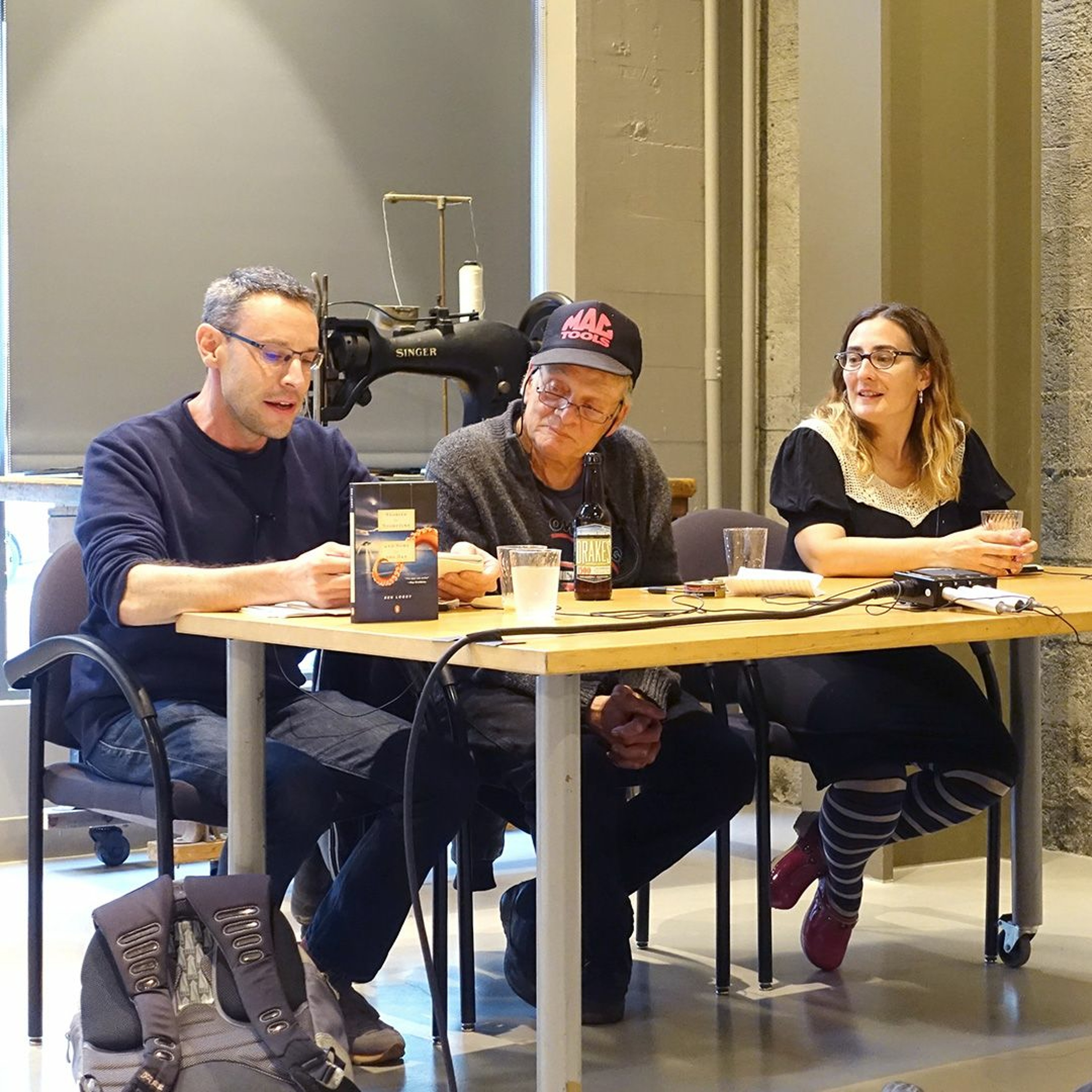 SF in SF: August 2016 Cecil Castellucci and Ben Loory
