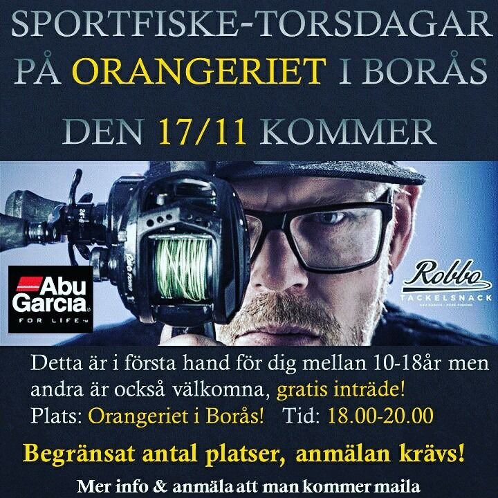 Intervju med Janne Kantola om Sportfisketorsdagar på Orangeriet