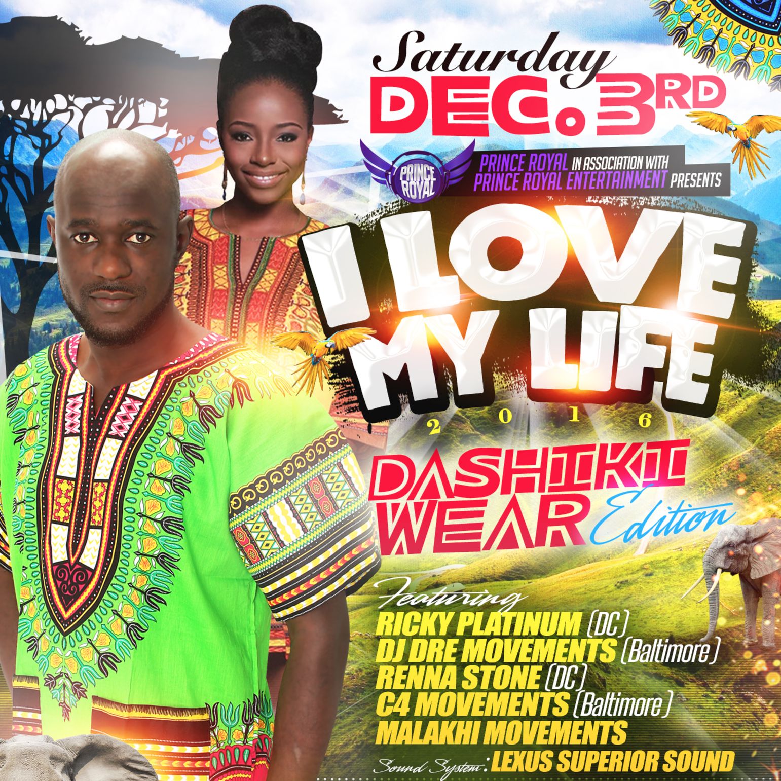 DJ Prince Royal Presents - 'I LOVE MY LIFE' PROMO MIX 100% AFRO-BEATS