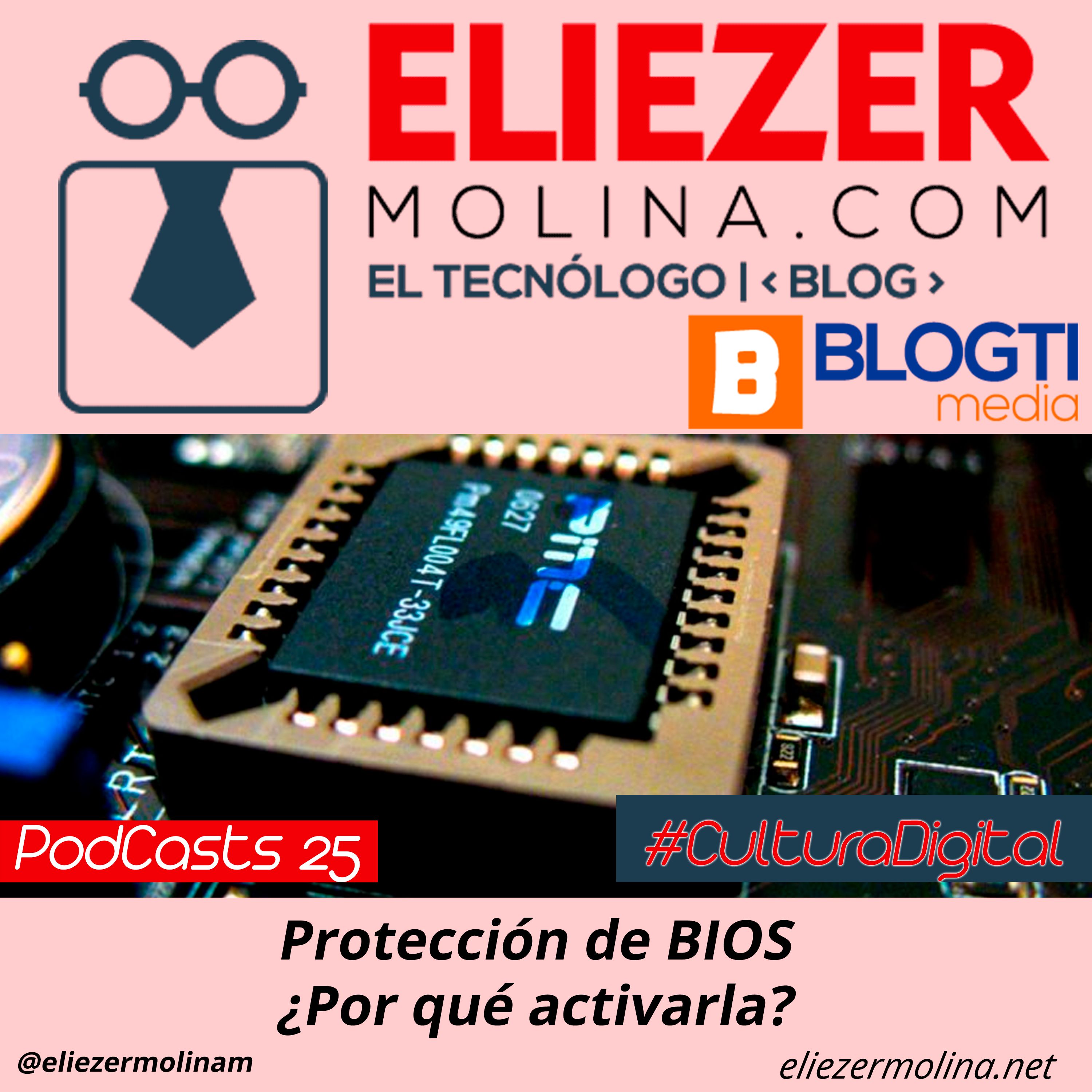 PodCasts 25 - Por Que Activar Contraseña A La BIOS - Cultura Digital