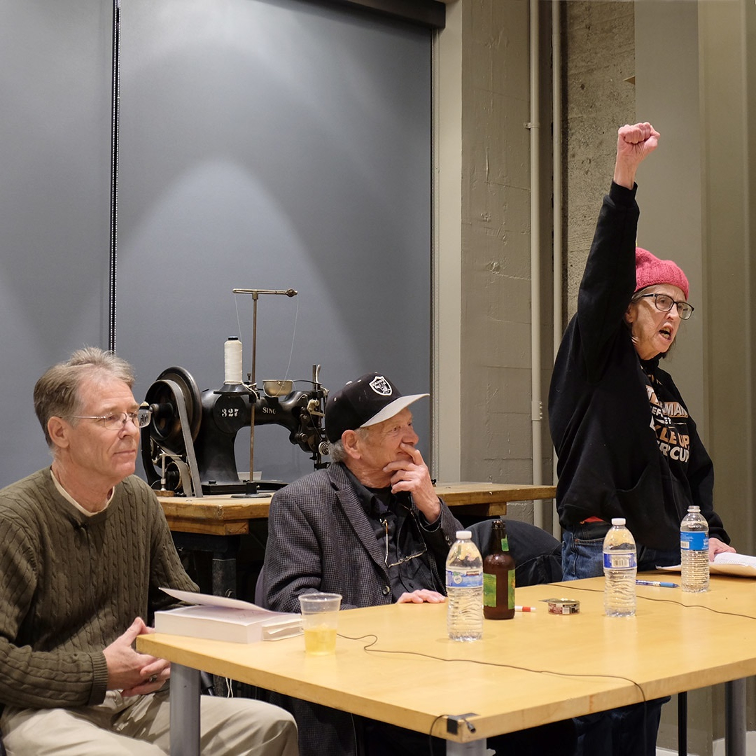 SF in SF, January 2017 with Kim Stanley Robinson and Cecelia Holland