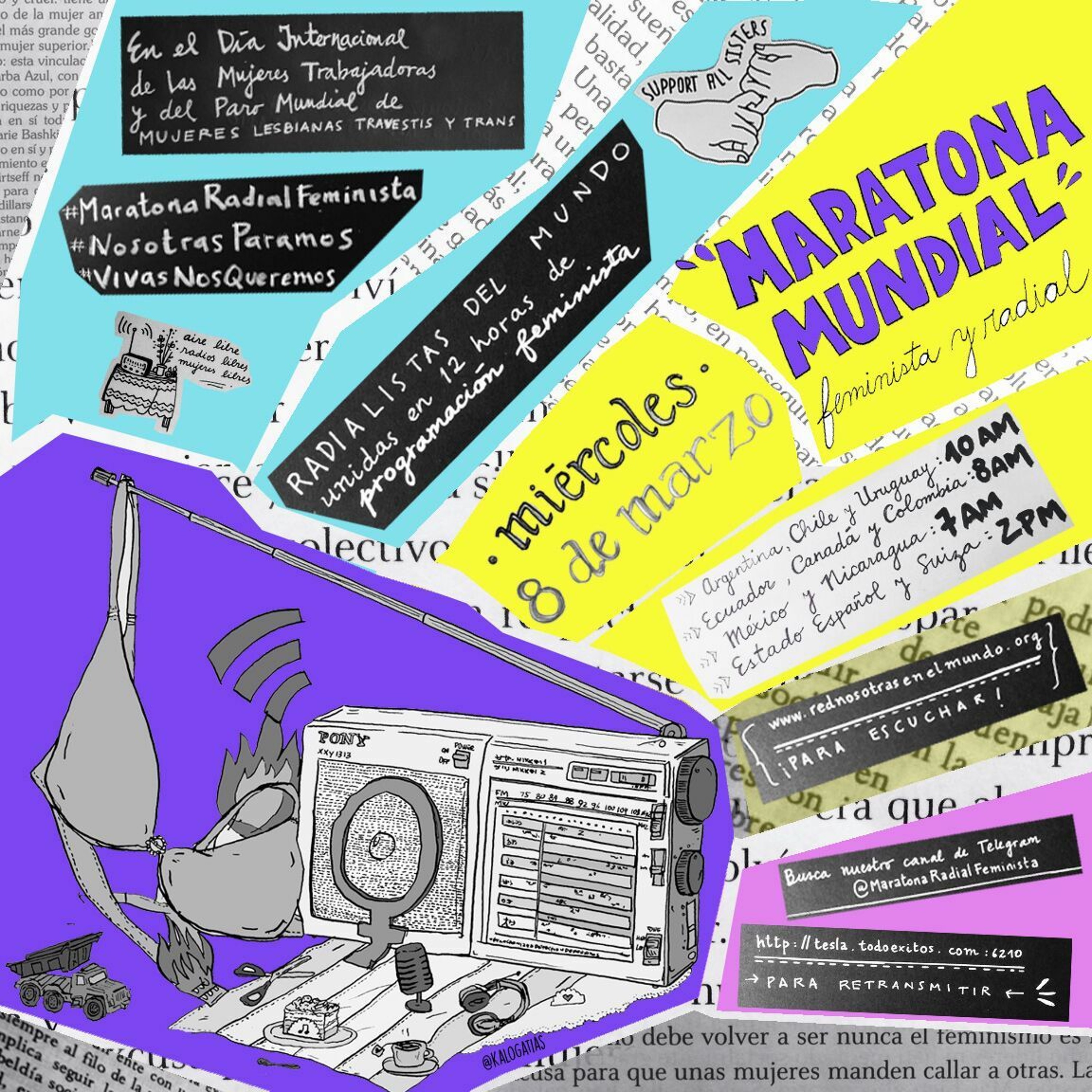 Maratona Radial Feminista | Informe