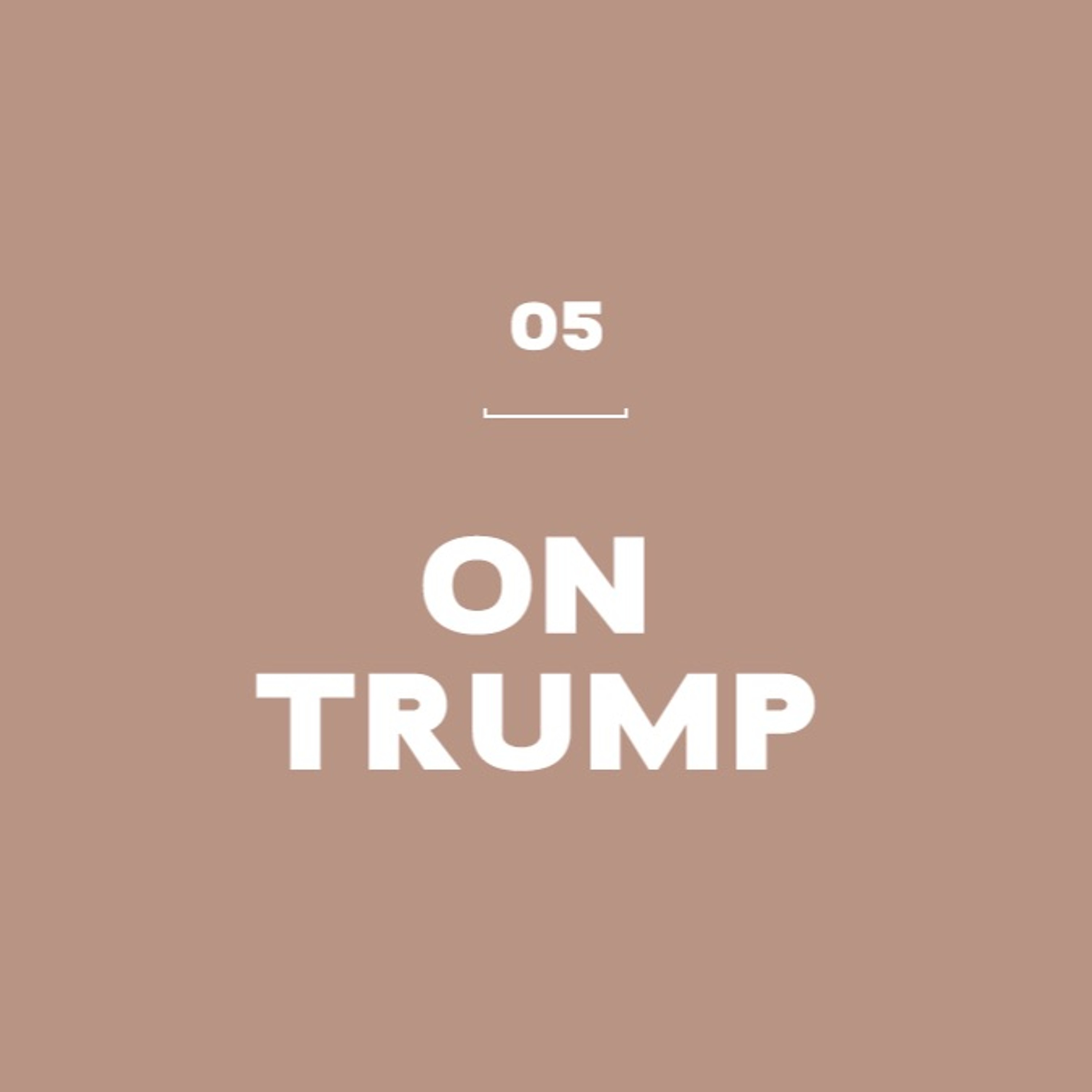 On Trump