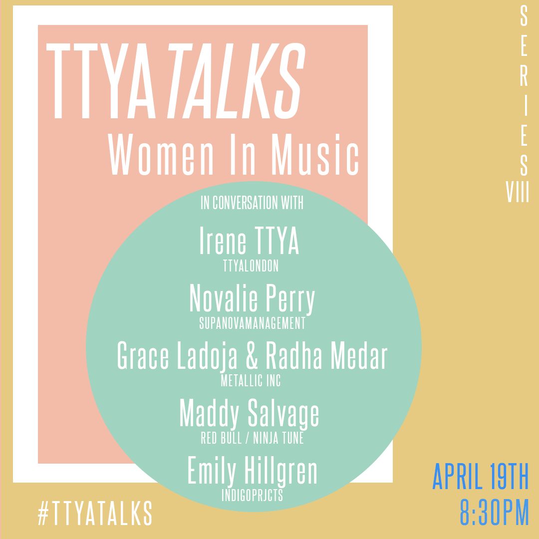 TTYA TALKS : WOMEN IN MUSIC