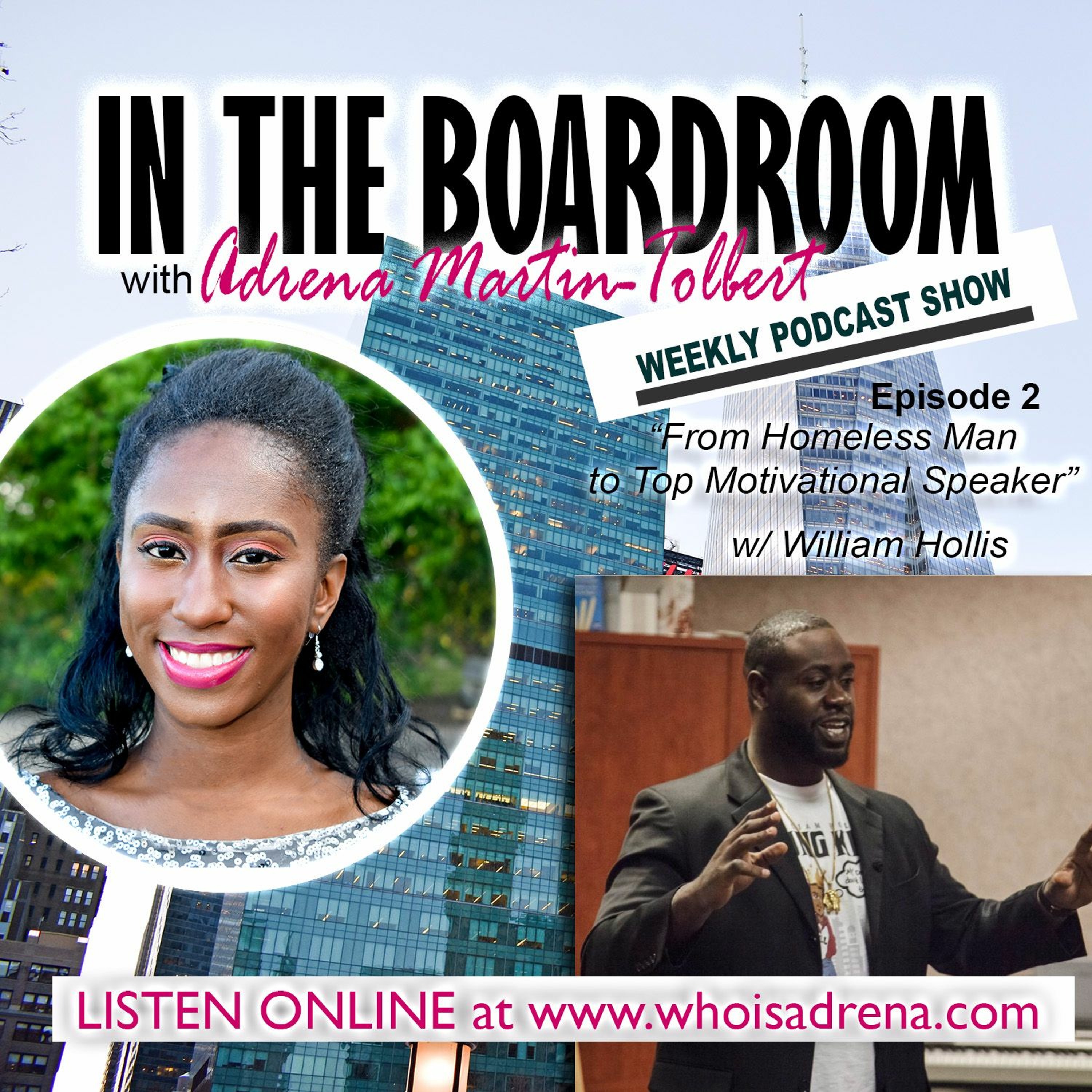 In The Boardroom Podcast with Adrena Martin-Tolbert