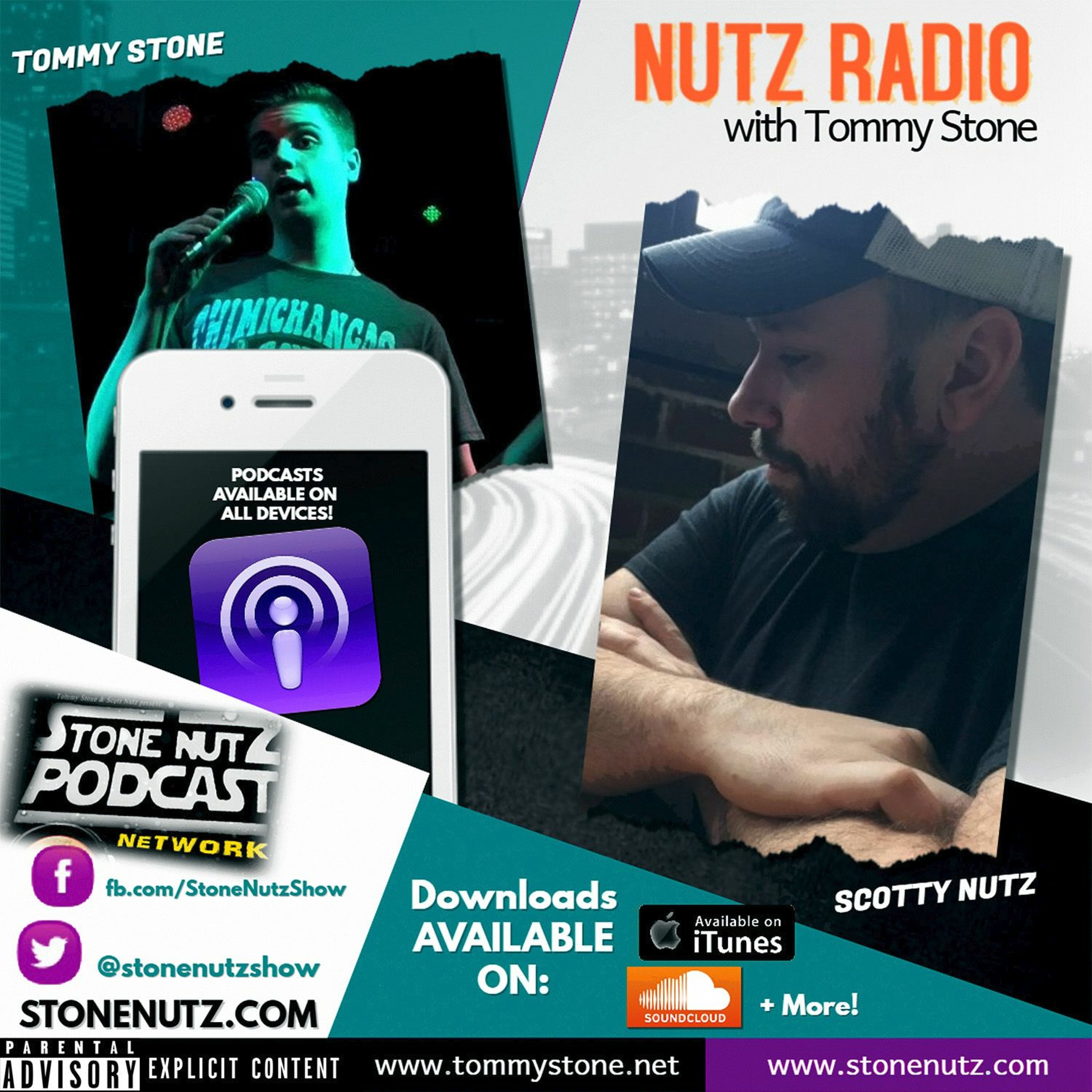 Stone & Nutz Rebooted! Late Nite Pilot : EPISODE #00 - Nutz Radio w/ Tommy Stone