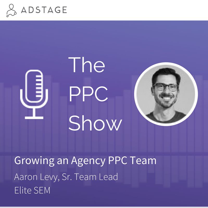 Episode #047 - Aaron Levy - Growing an Agency PPC Team