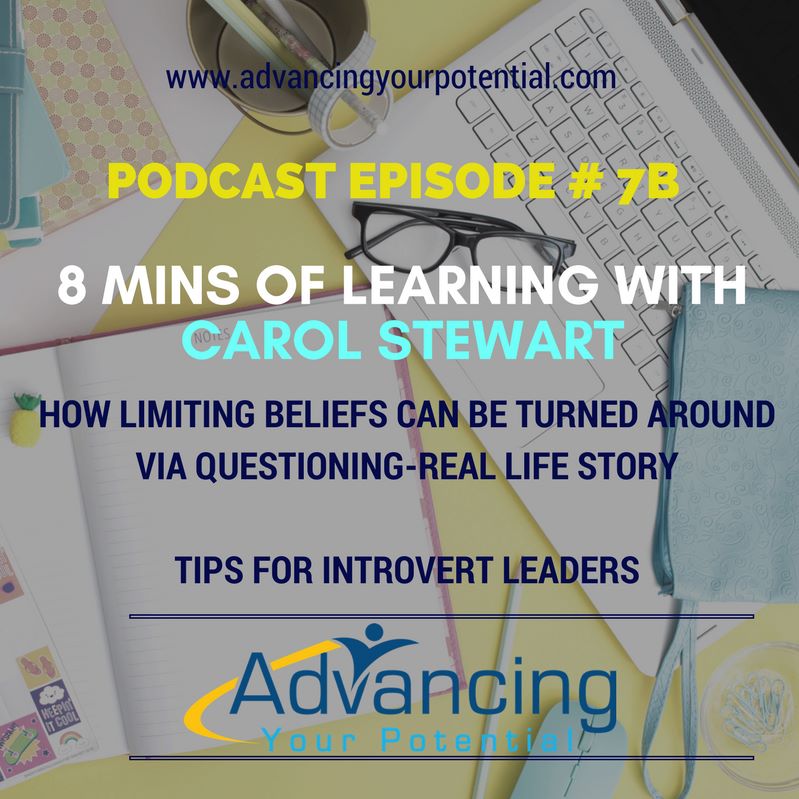 8 Mins of Learning With Our Guest Carol Stewart Continued