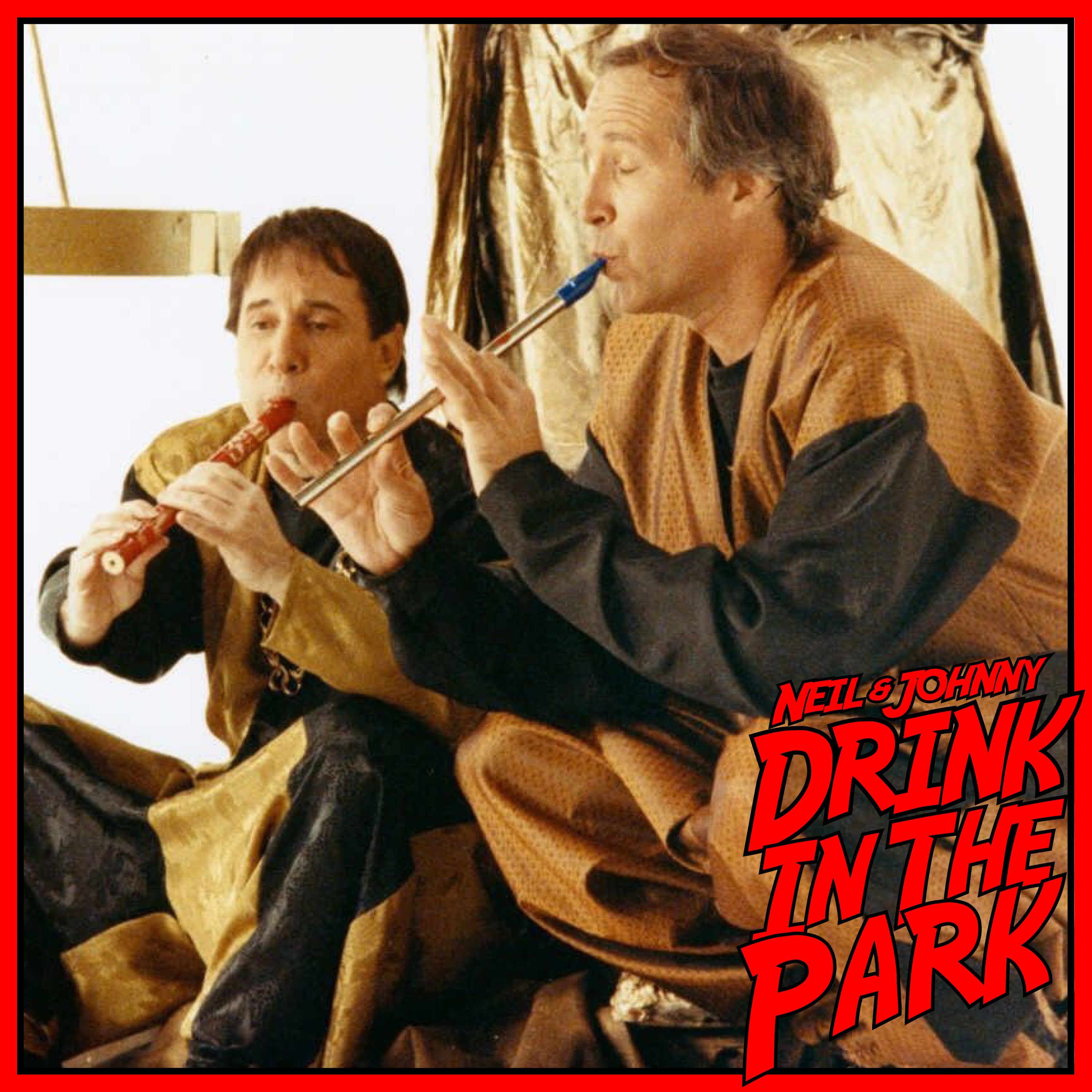 Neil and Johnny Drink In The Park