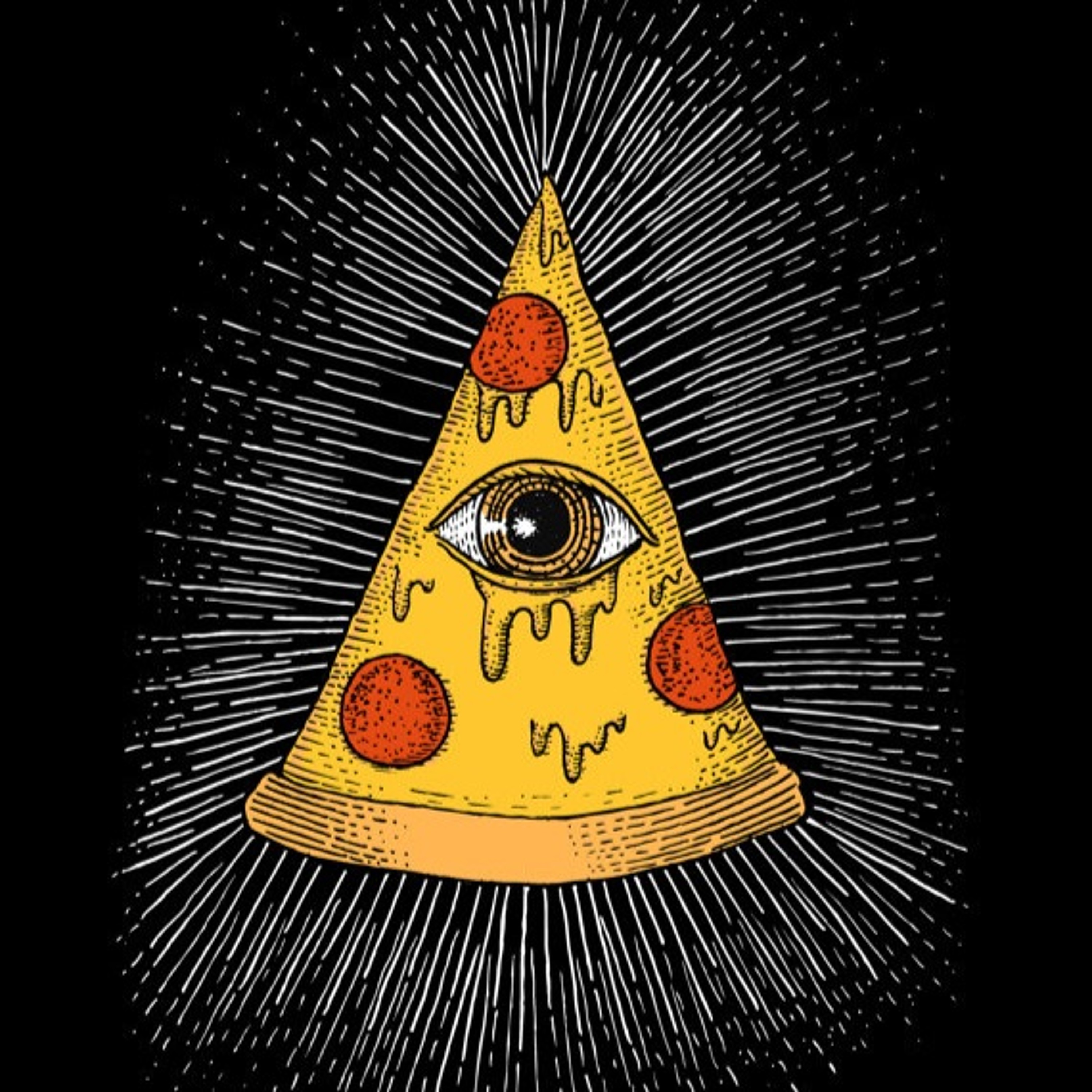 cold pizza party