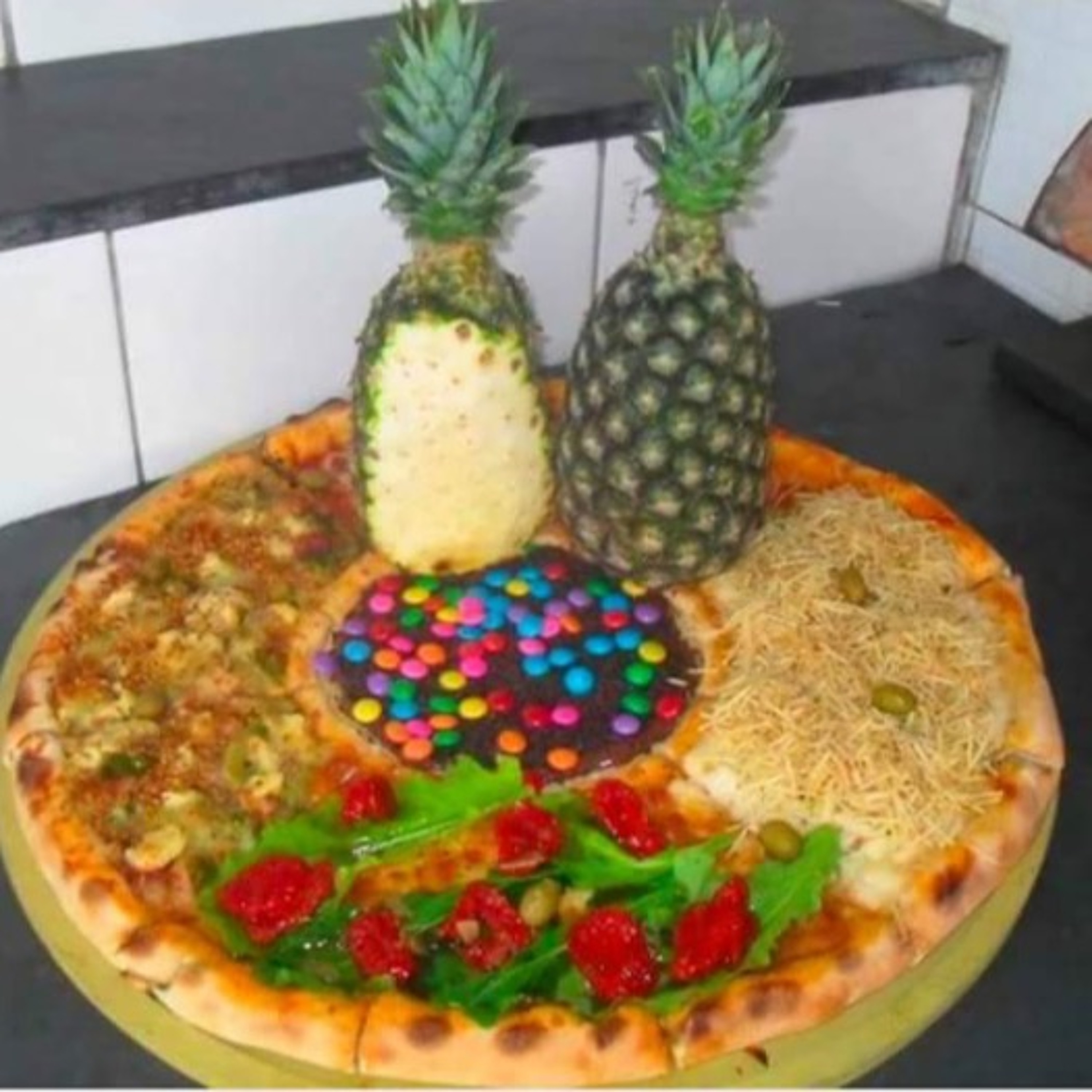 cold pizza party