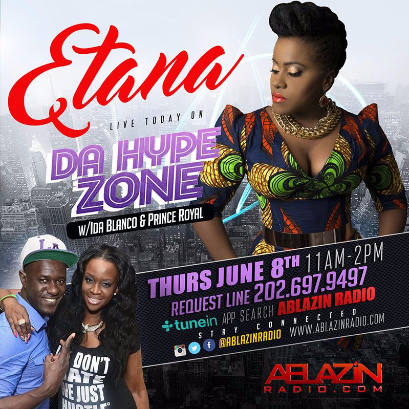DaHypeZone Episode 72 (6.08.2017) featuring Etana
