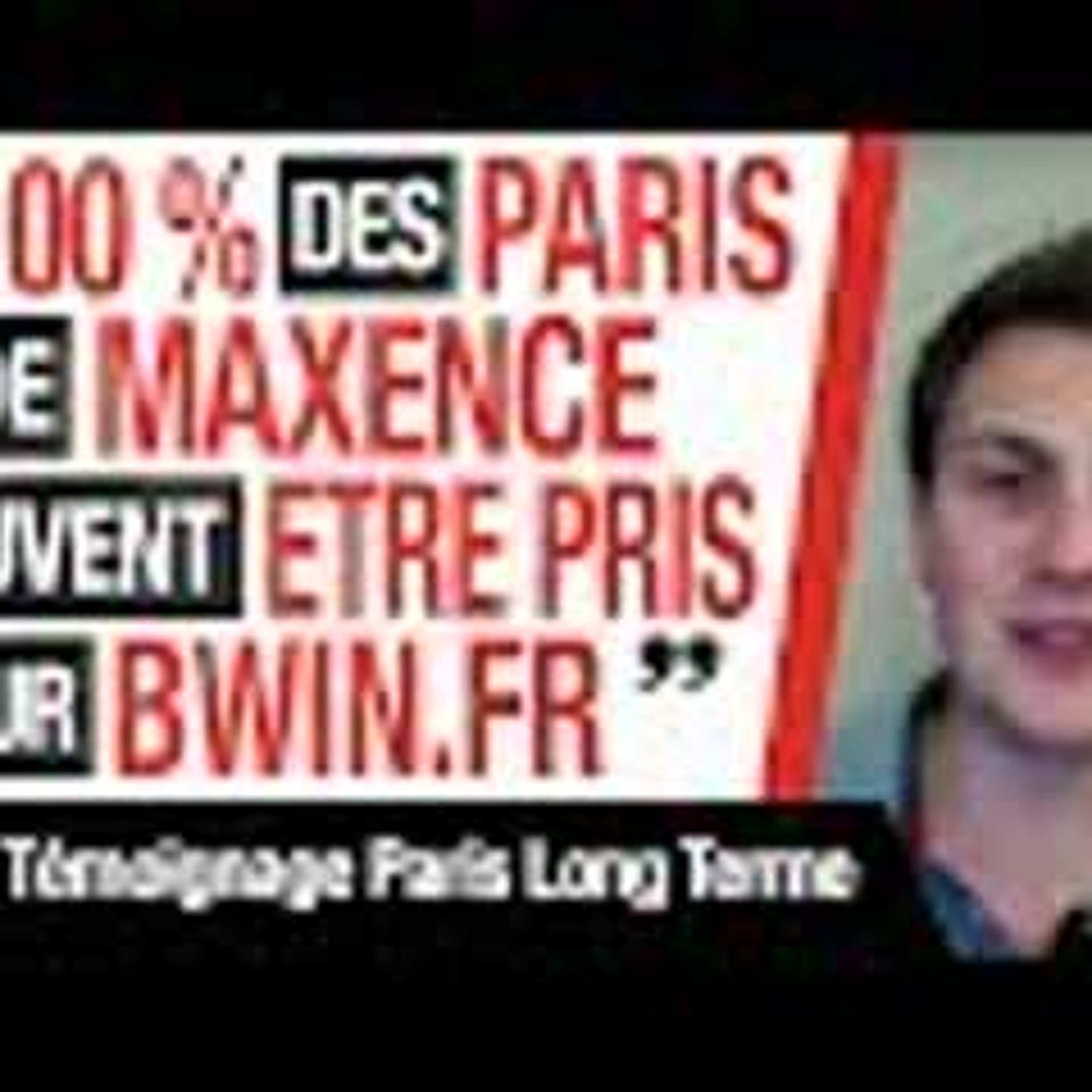 Paris Sportifs - Maxence RIGOTTIER