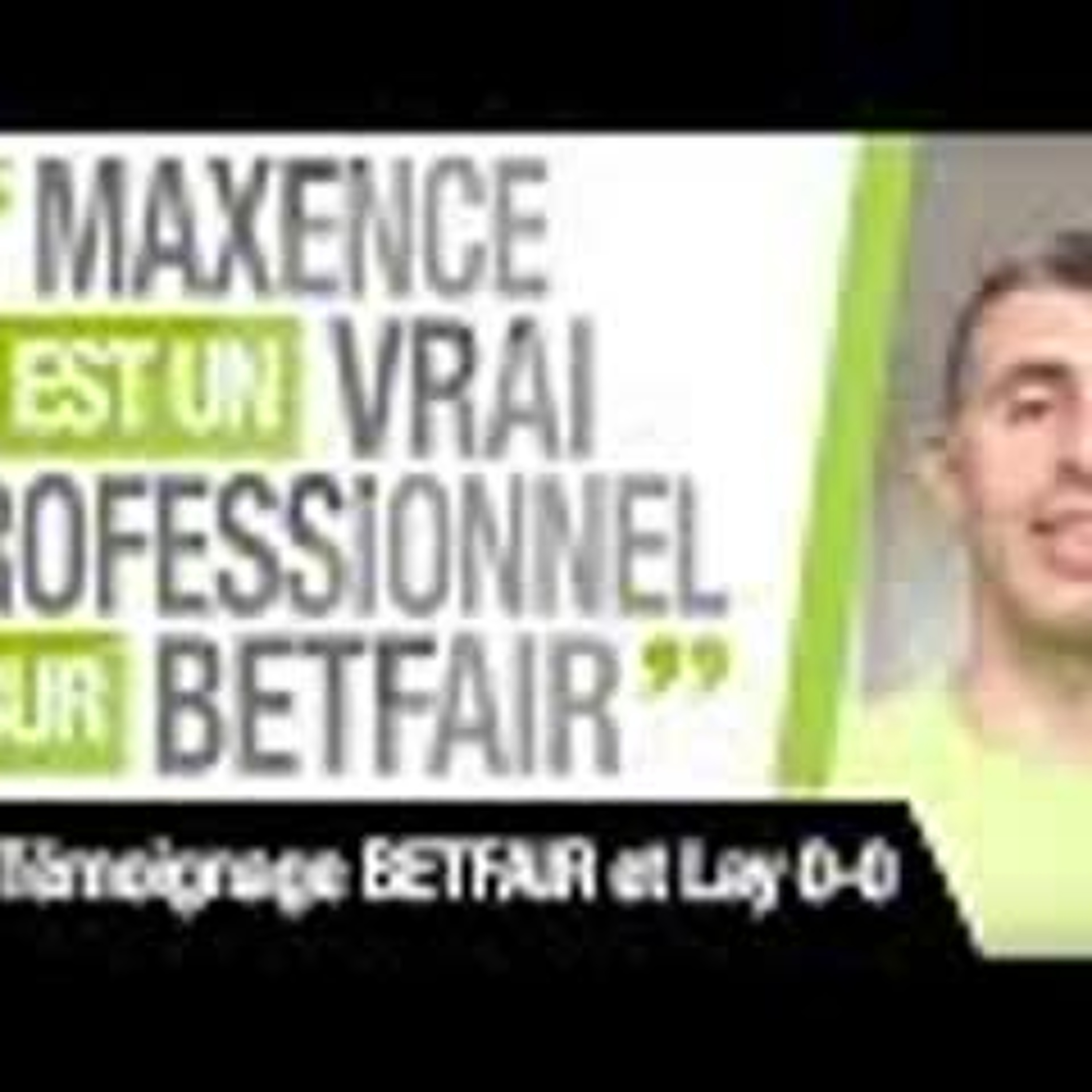 Paris Sportifs - Maxence RIGOTTIER