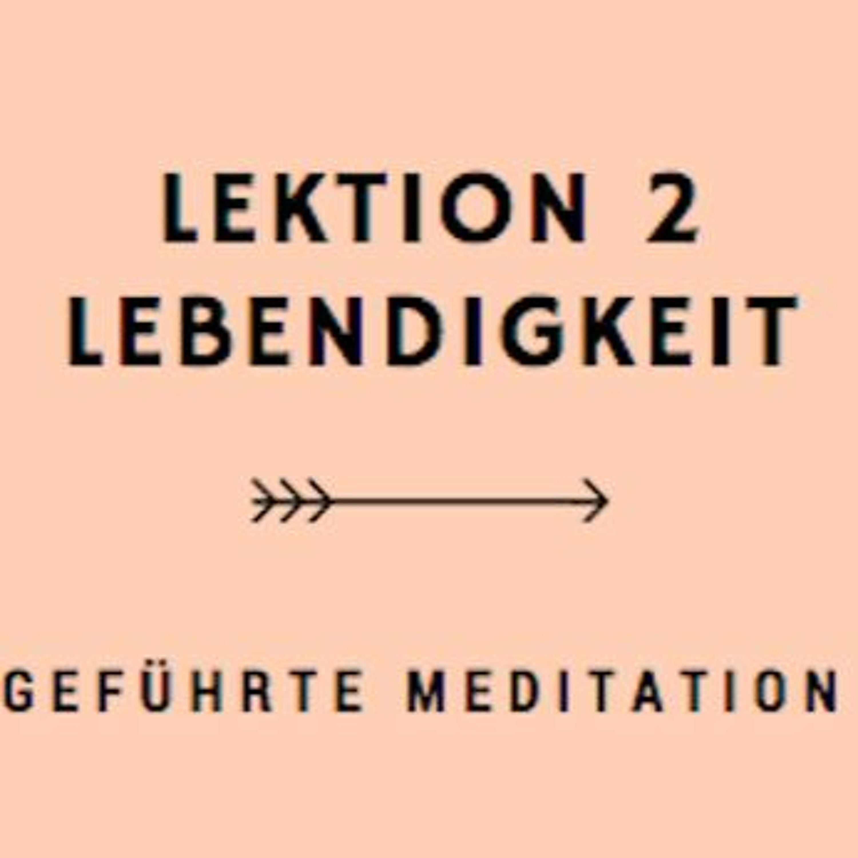 Lektion 2 Lebendigkeit