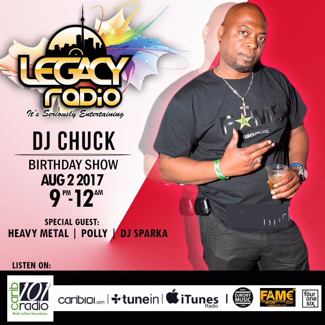 LEGACY RADIO AUG 2ND DJ CUK BDAY SHOW