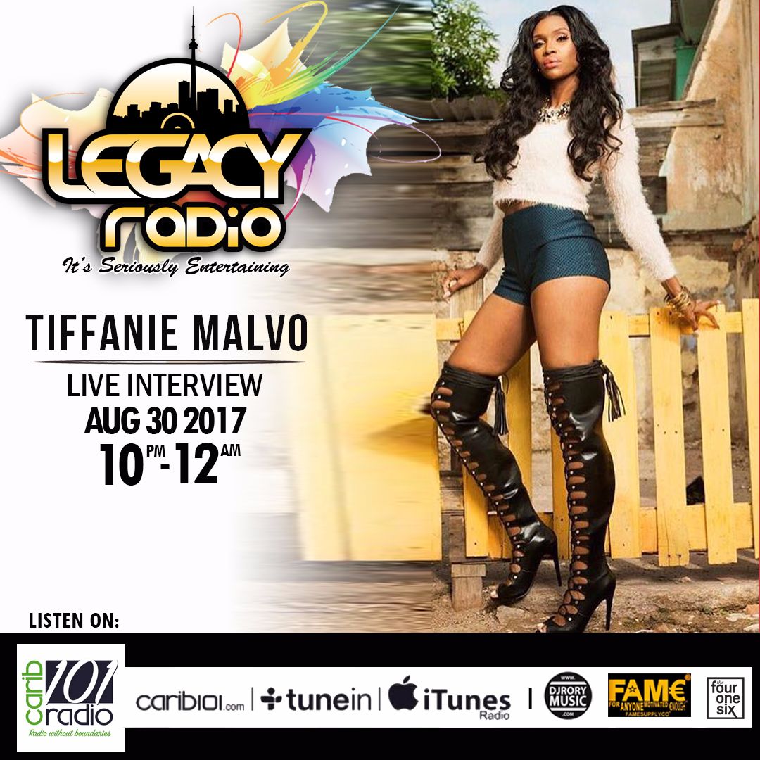 LEGACY RADIO - AUG 30TH - TIFFANE MALVO