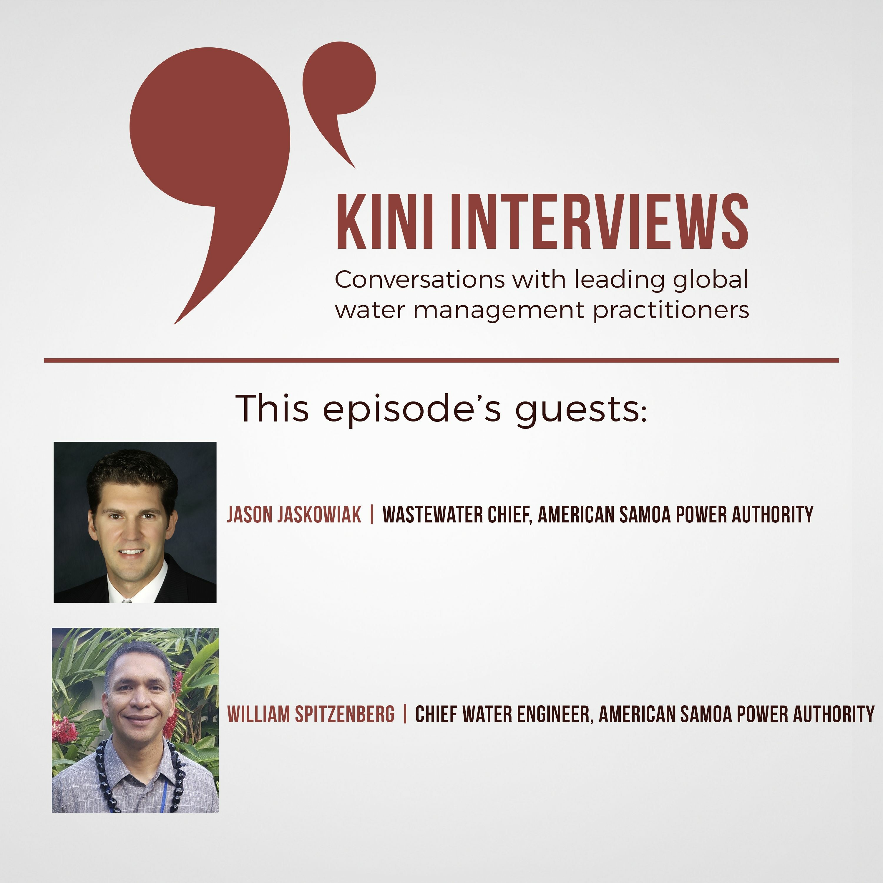 AWP Kini Interviews with Leading Water Practioners