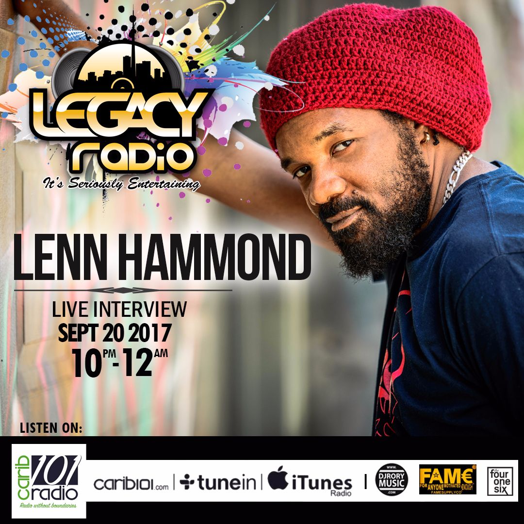 LEGACY RADIO SEPT 20TH - LENN HAMMOND