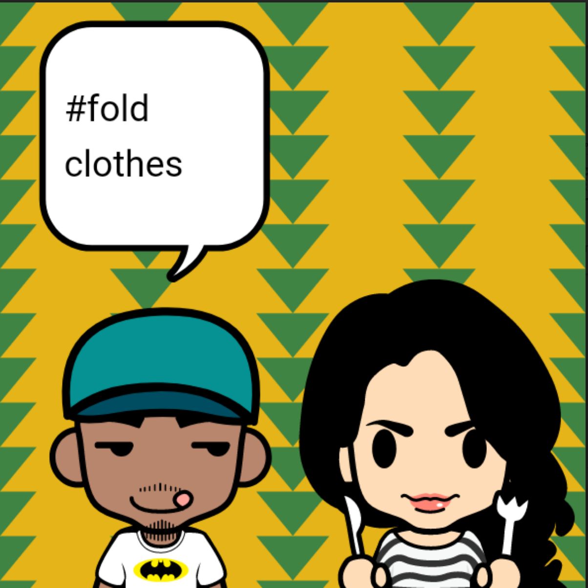 005 #foldclothes
