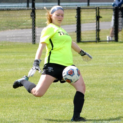 Julia Pitino of Trinity women's soccer