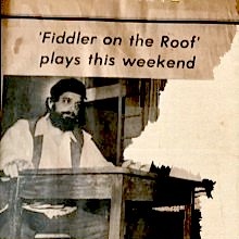 Pat McCabe Fiddler On The Roof