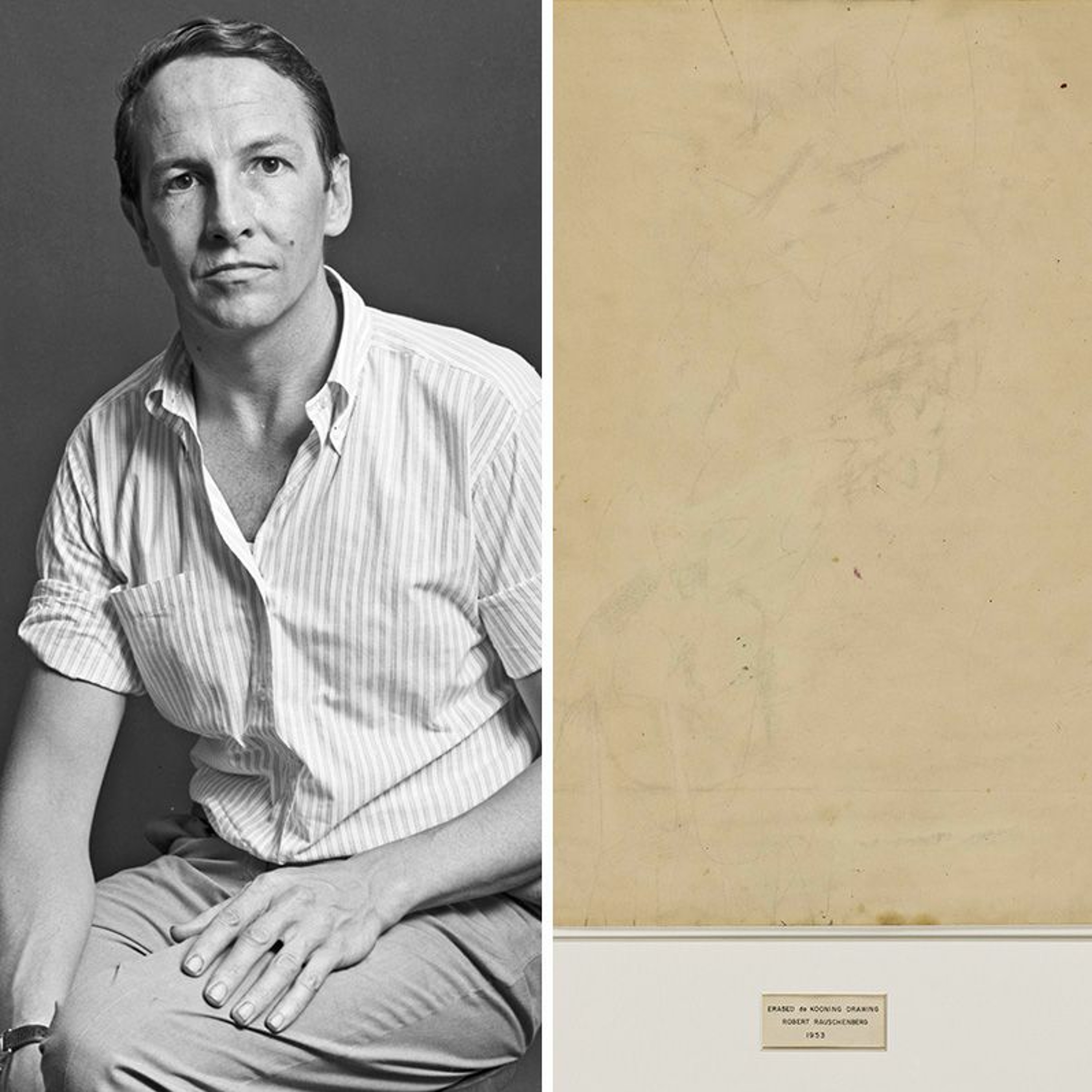 No. 60: Why Robert Rauschenberg Erased a De Kooning