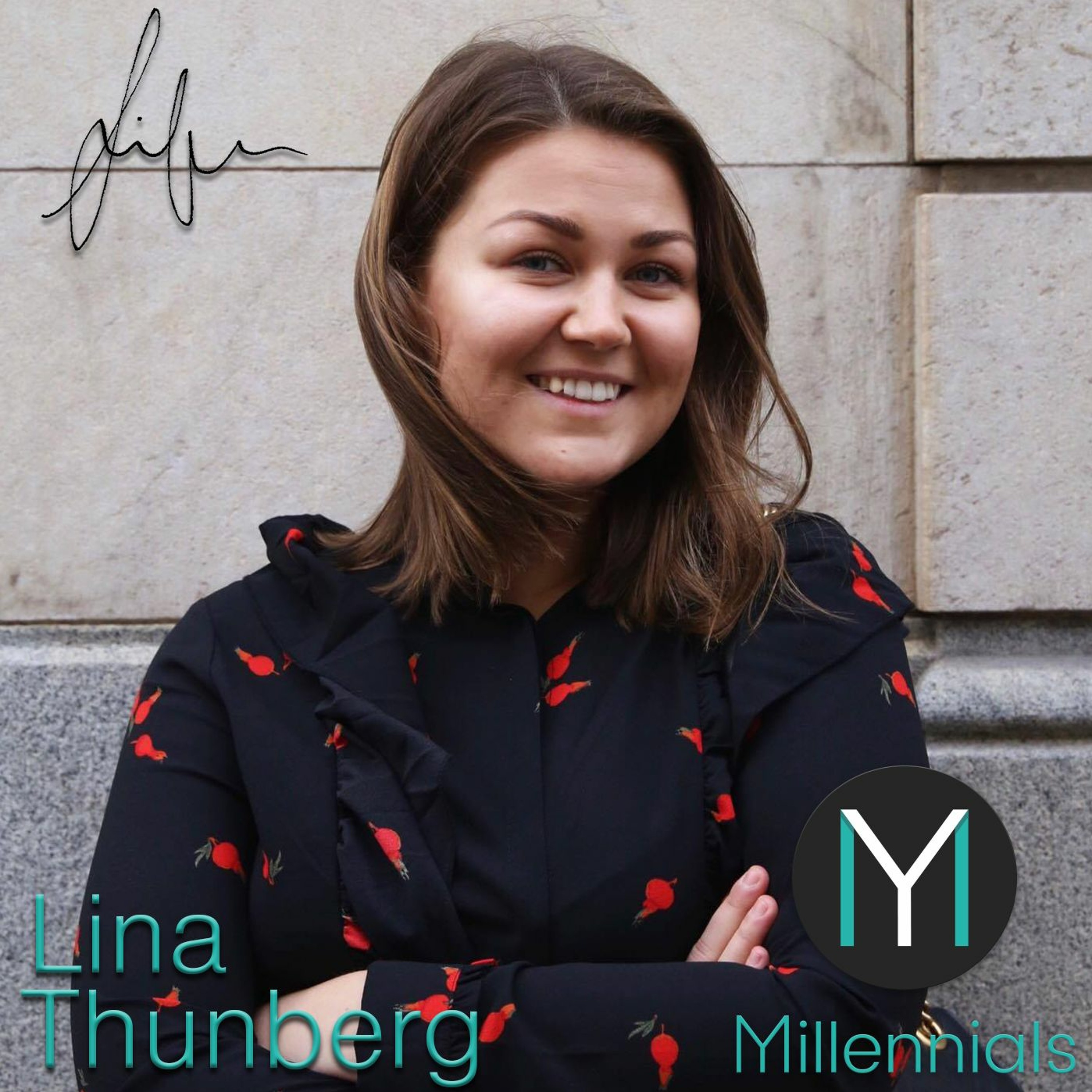 #20 Signerat Supertalangen Lina Thunberg
