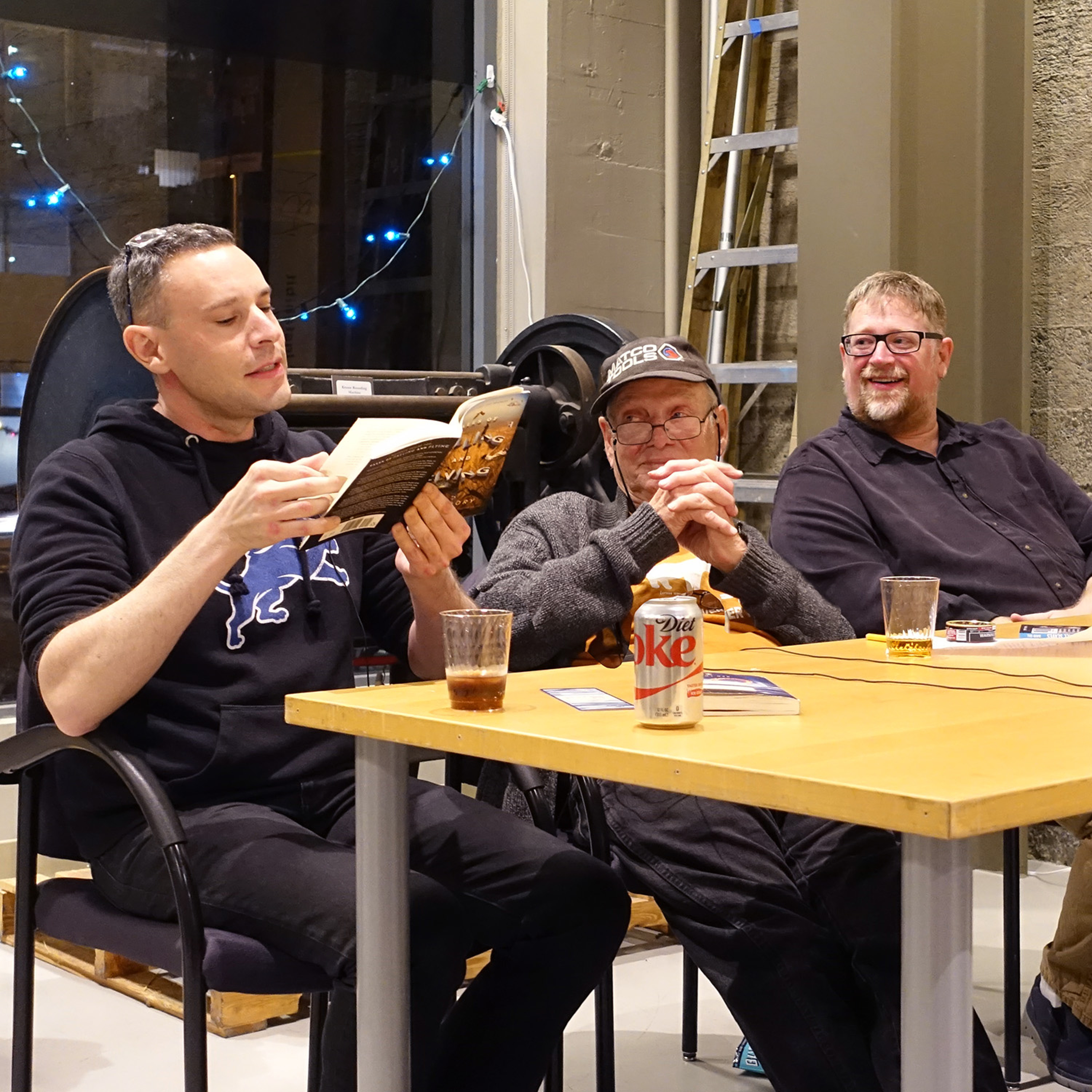 SF in SF December 2017 with KEN SCHOLES and BEN LOORY