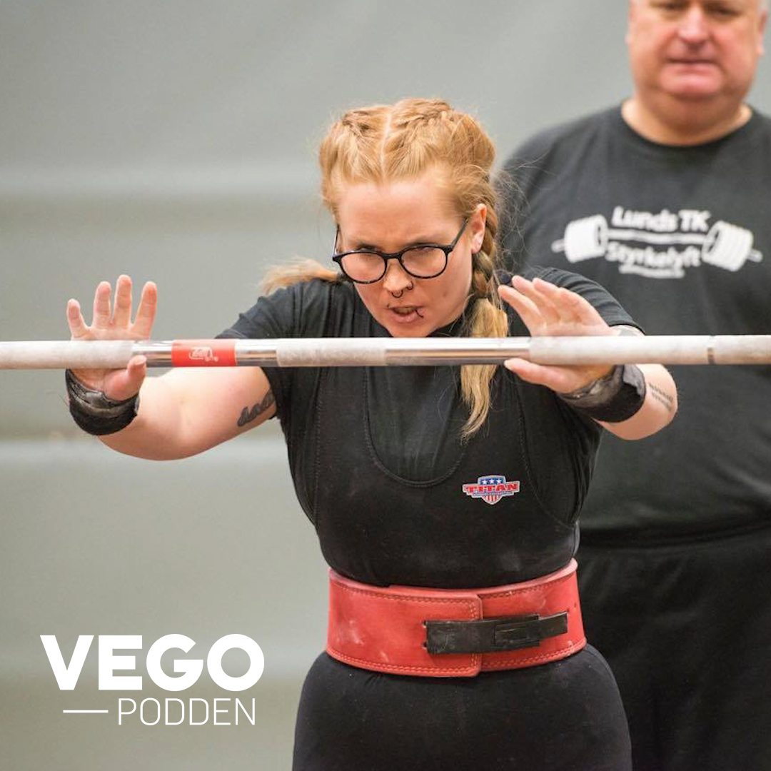 Styrkelyft och djurtester med Fia Kamlund