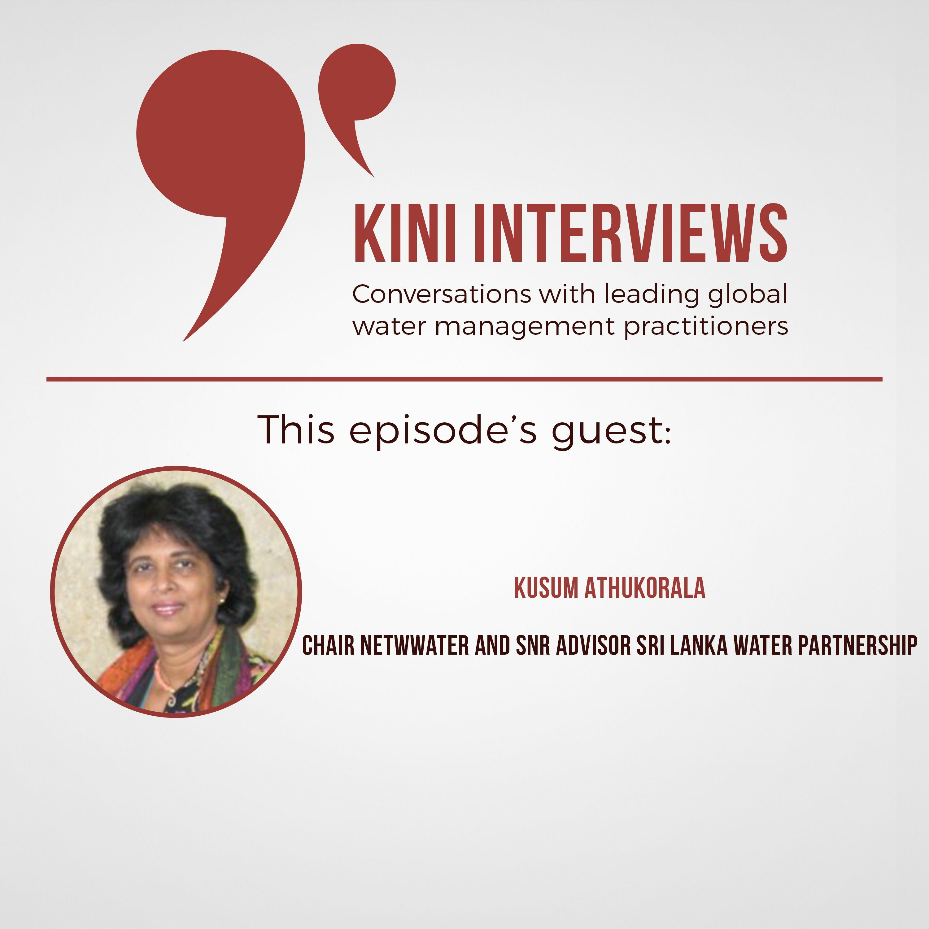 AWP Kini Interviews with Leading Water Practioners